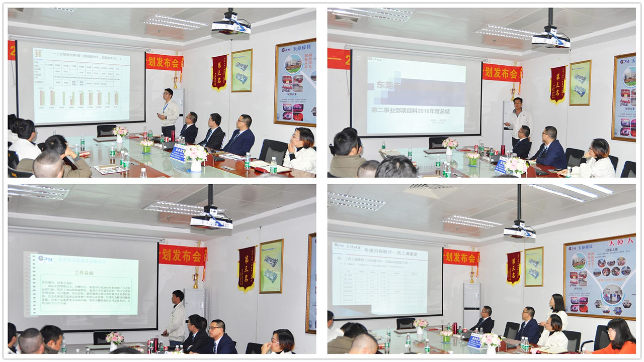 各部門年度經(jīng)營計(jì)劃書發(fā)布